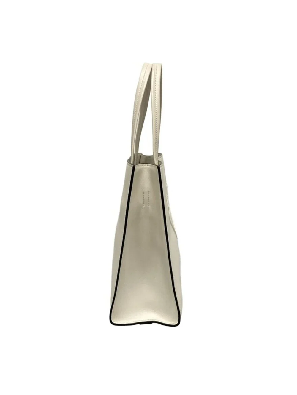 Prada Tote White Leather